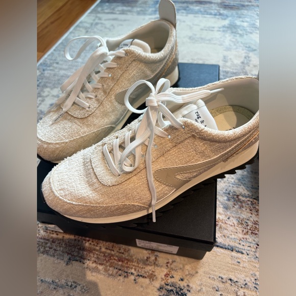 NWT rag & bone retro runner chenille sneakers - Picture 7 of 16